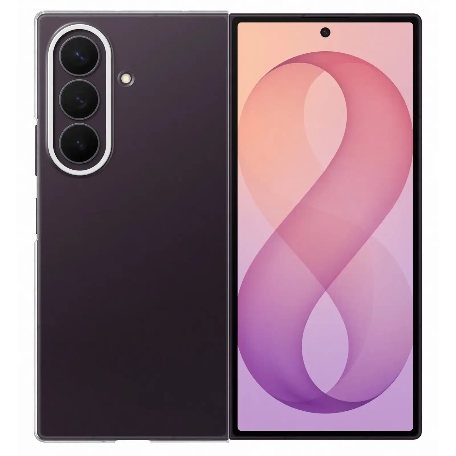 Чохол Samsung Clear Case для Samsung Galaxy Fold8 Ultra Transparent (EF-QF976CTEGUA)