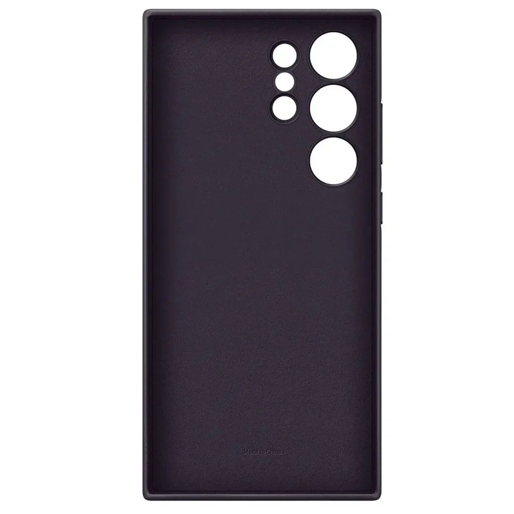 Чехол Samsung Leather Case для Samsung Galaxy S24 Ultra Dark Violet (GP-FPS928HCAVW)