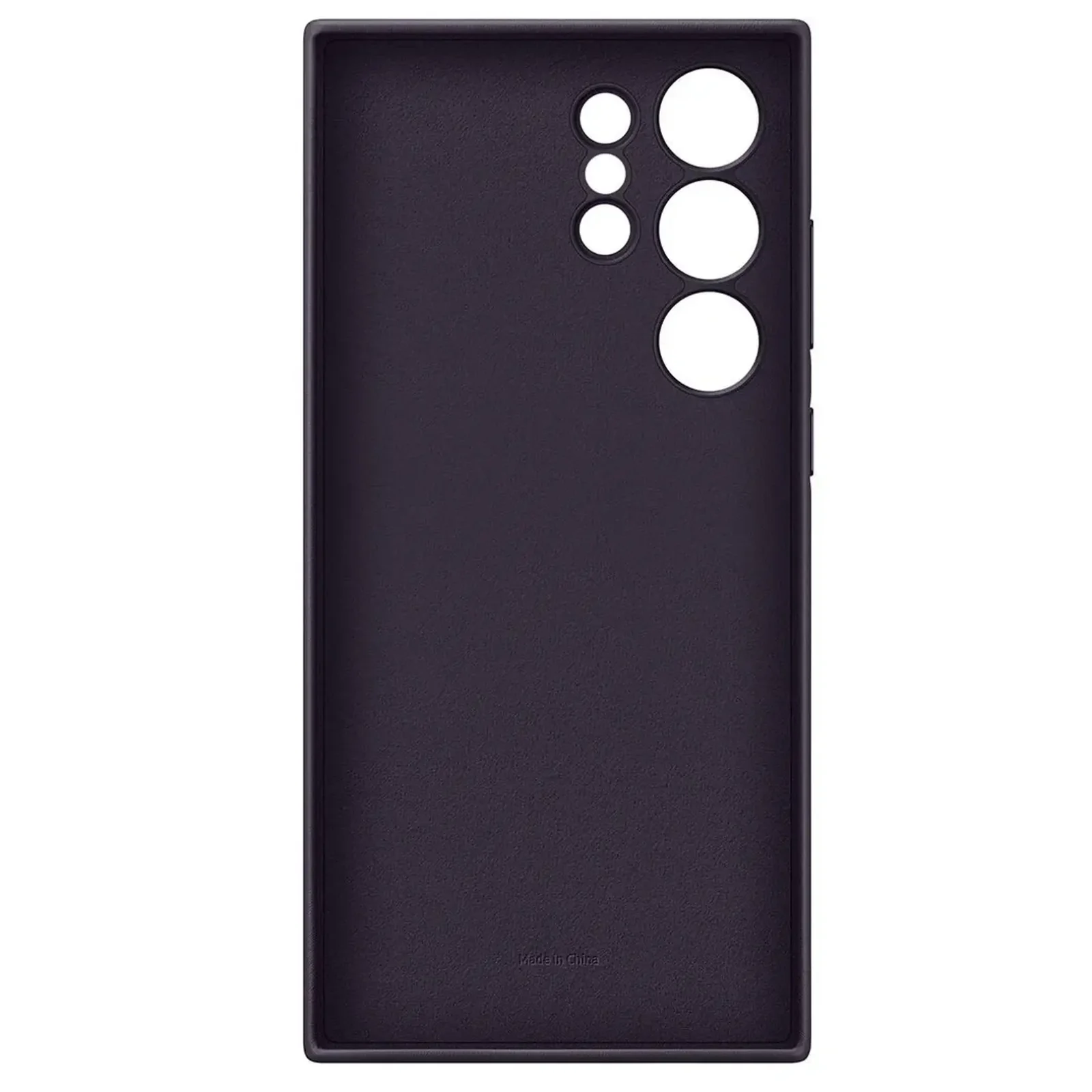 Чохол Samsung Leather Case для Samsung Galaxy S24 Ultra Dark Violet (GP-FPS928HCAVW)