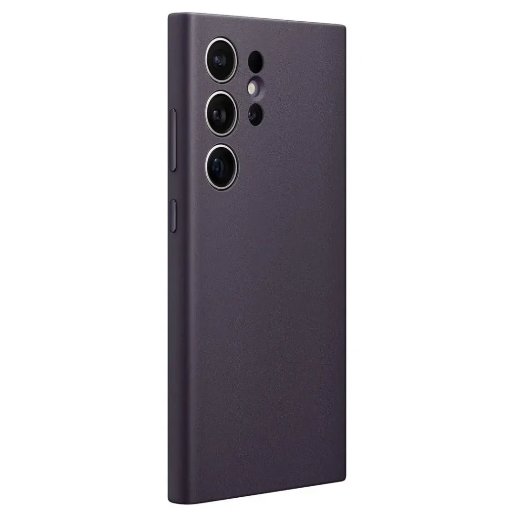 Чехол Samsung Leather Case для Samsung Galaxy S24 Ultra Dark Violet (GP-FPS928HCAVW)