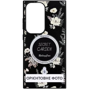 Чохол TPU+PC Soft Secret Garden with MagFit для Samsung Galaxy S25 Ultra Black