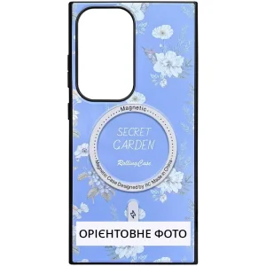 Чохол TPU+PC Soft Secret Garden with MagFit для Samsung Galaxy S25 Ultra Lilac
