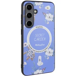 Чохол TPU+PC Secret Garden with MagFit для Samsung Galaxy S24 FE Lilac
