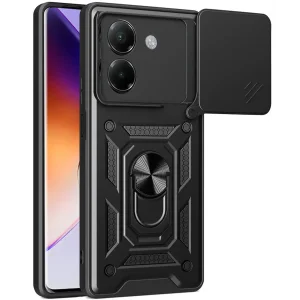 Чехол Ummi Camshield Serge Ring для Xiaomi Poco F7 Black