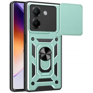 Чехол Ummi Camshield Serge Ring для Xiaomi Poco F7 Green