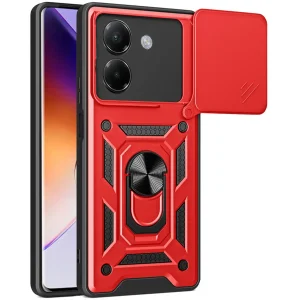 Чехол Ummi Camshield Serge Ring для Xiaomi Poco F7 Red