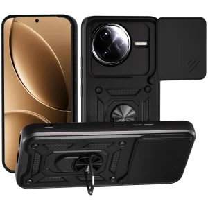 Чехол Ummi Camshield Serge Ring для Xiaomi Poco F7 Ultra Black