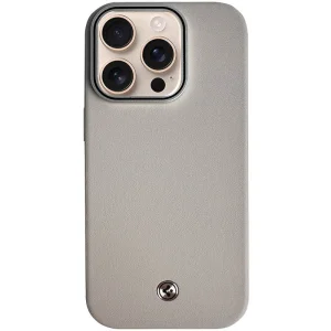 Чехол SGP PC+Leather with MagSafe для Apple iPhone 16 Pro Grey