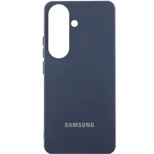Чохол Silicone Cover Lakshmi (AAA) with Logo для Samsung Galaxy S26 Midnight Blue