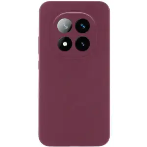 Чохол Silicone Cover Lakshmi Full Camera (AAA) для Xiaomi Redmi Note 15 Pro 5G Plum
