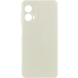 Чохол Silicone Cover Ummi Lakshmi Full Camera (AA) для Motorola Moto G24 White