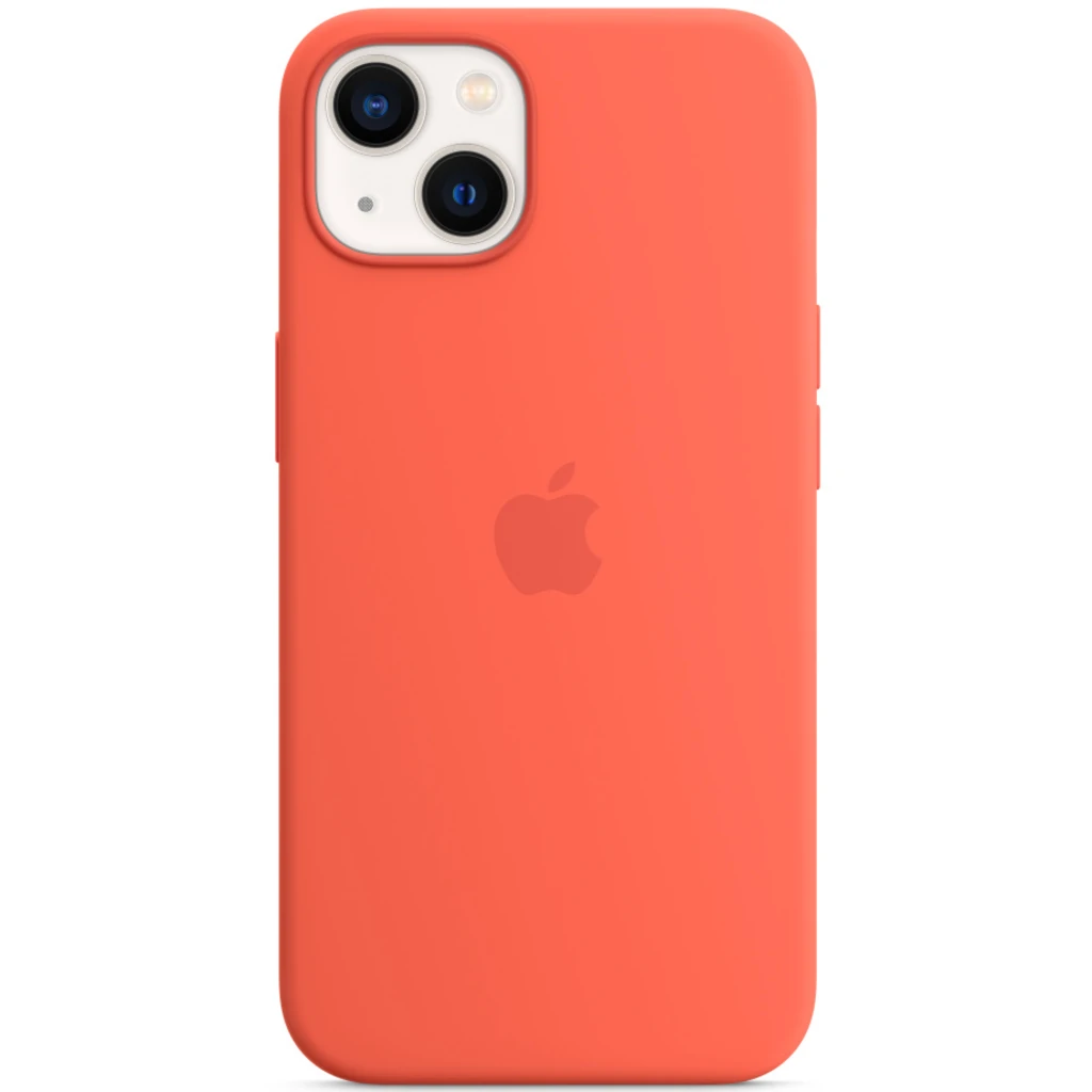 Чохол Apple iPhone 13 Silicone Case with MagSafe Nectarine (HQCo)