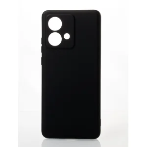 Цвет: Черный - Чехол Soft Silicone Case (без лого) для Motorola Edge 40 Neo Black