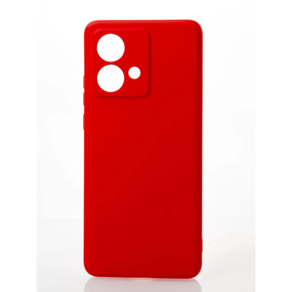 Чехол Soft Silicone Case (без лого) для Motorola Edge 40 Neo Red