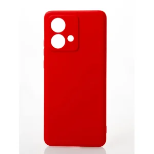 Цвет: Красный - Чехол Soft Silicone Case (без лого) для Motorola Edge 40 Neo Red