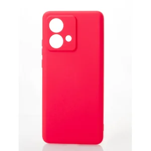 Цвет: Розовый - Чехол Soft Silicone Case (без лого) для Motorola Edge 40 Neo Raspberry