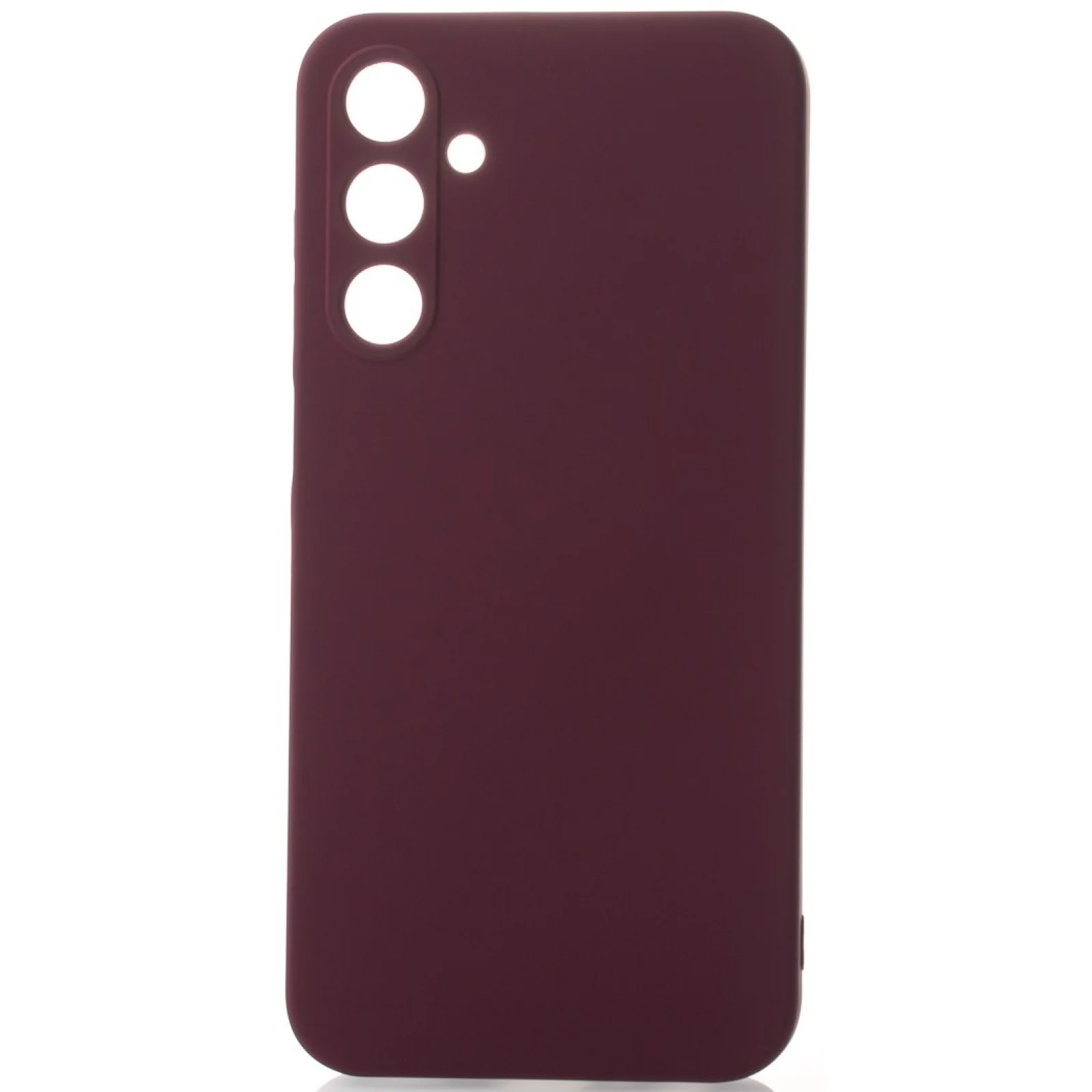 Чохол Soft Silicone Case (без лого) для Samsung Galaxy M35 5G SM-M356 Bordo