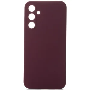 Цвет: Бордовый - Чехол Soft Silicone Case (без лого) для Samsung Galaxy M35 5G SM-M356 Bordo