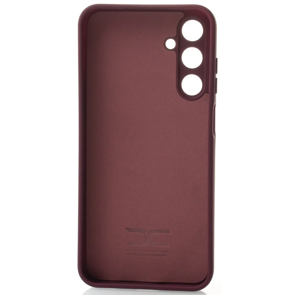 Чехол Soft Silicone Case (без лого) для Samsung Galaxy M35 5G SM-M356 Bordo