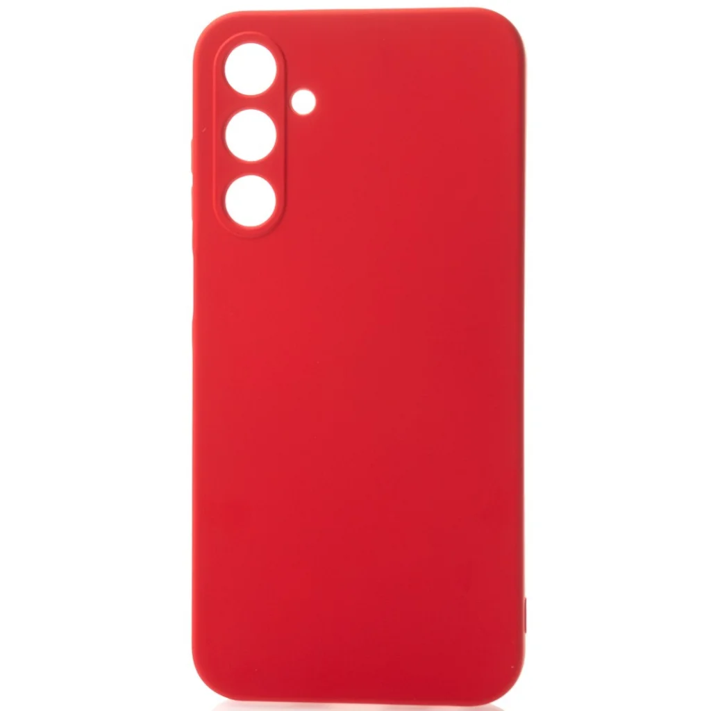 Чехол Soft Silicone Case (без лого) для Samsung Galaxy M35 5G SM-M356 Red