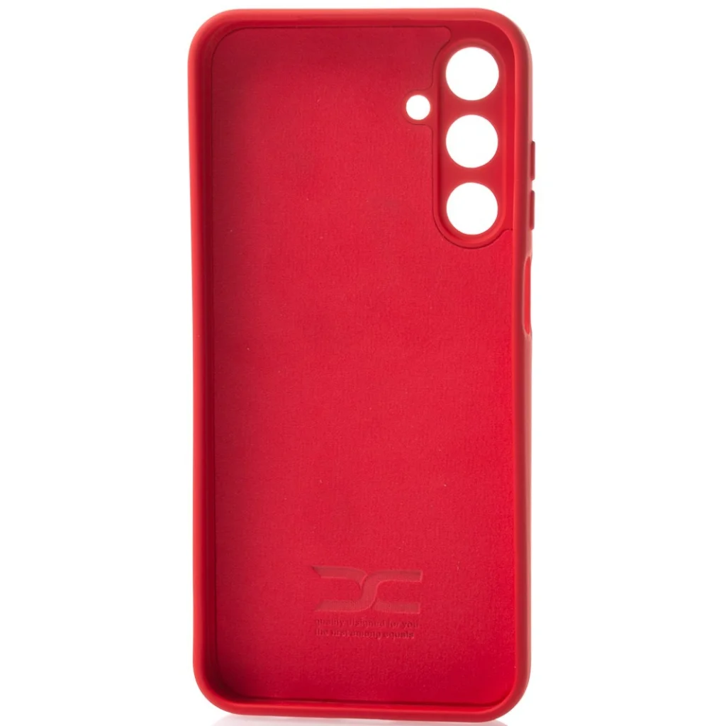 Чехол Soft Silicone Case (без лого) для Samsung Galaxy M35 5G SM-M356 Red