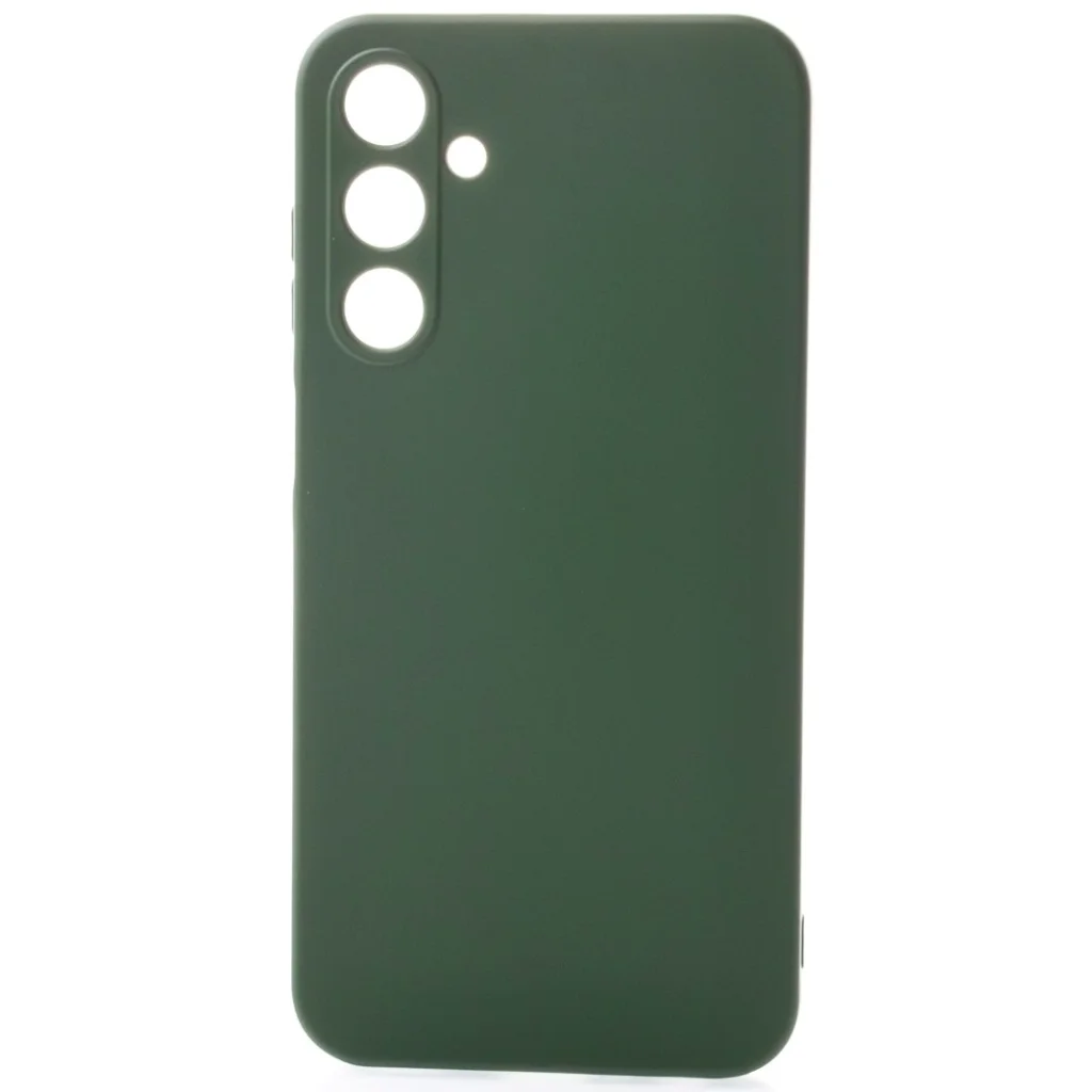 Чехол Soft Silicone Case (без лого) для Samsung Galaxy M35 5G SM-M356 Dark Green