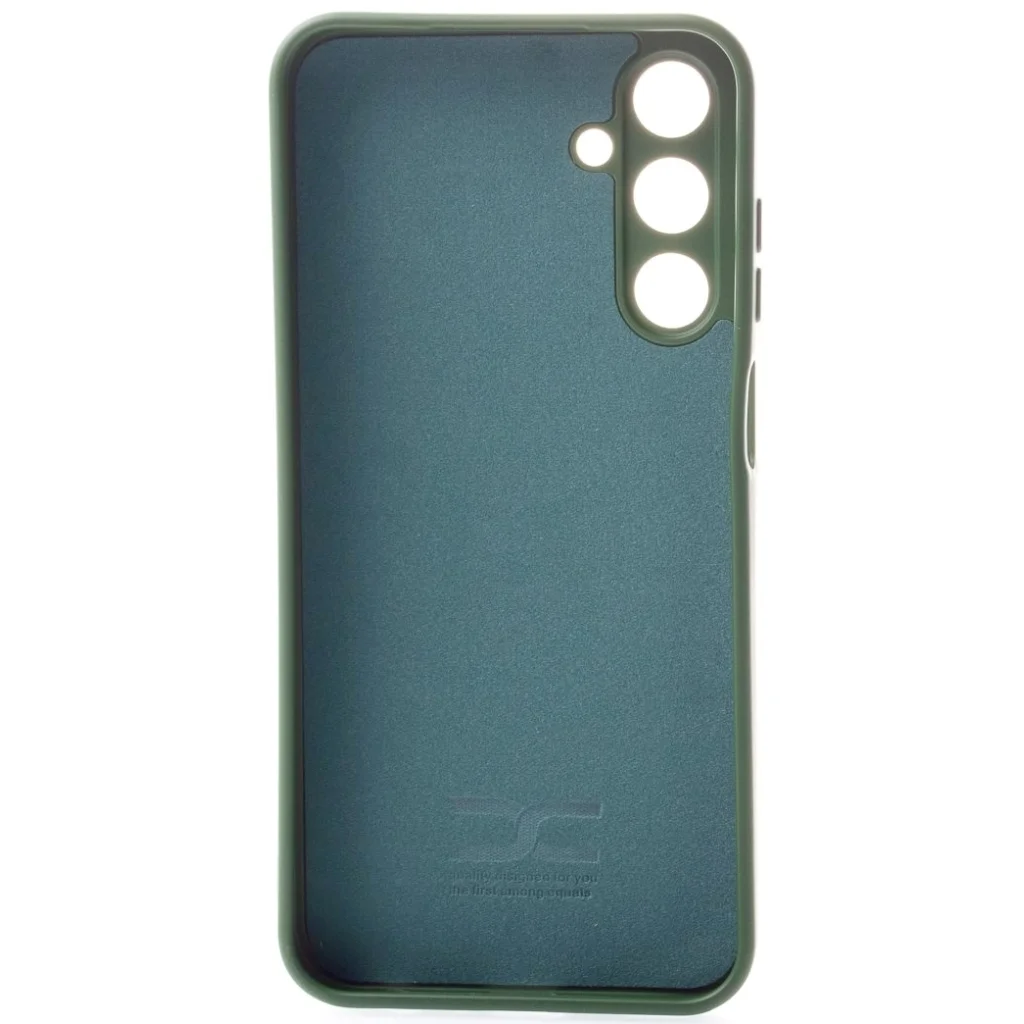 Чехол Soft Silicone Case (без лого) для Samsung Galaxy M35 5G SM-M356 Dark Green