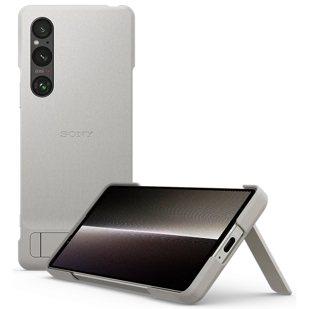 Чохол Sony XQZ-CBEC Style Cover with Stand для Xperia 1 VI Platinum Gray