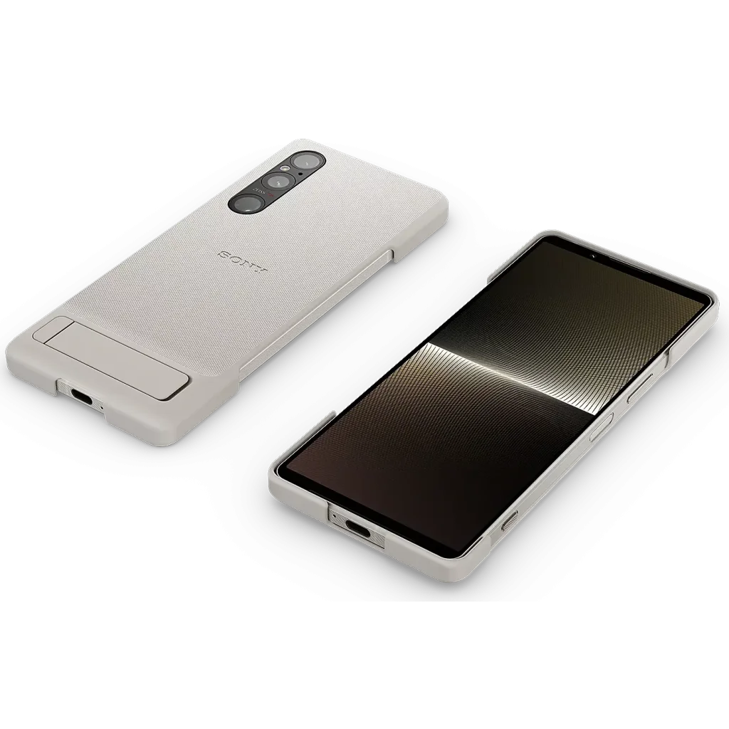Чохол Sony XQZ-CBEC Style Cover with Stand для Xperia 1 VI Platinum Gray