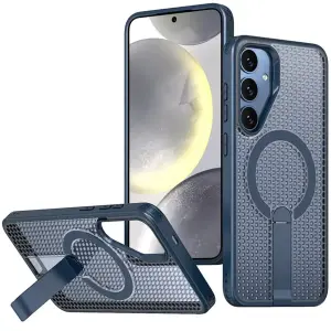 Чохол TPU Breeze with MagSafe stand для Samsung Galaxy S26 Plus Blue