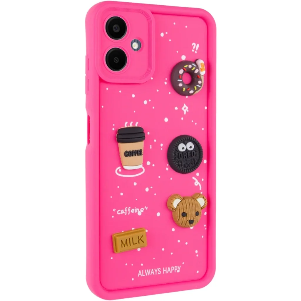 Чехол TPU Toys Case для Samsung Galaxy A06 Pink Always Happy
