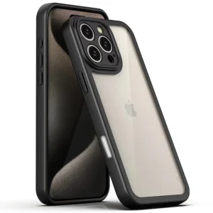 Чохол Transparent + Colour 1,5mm для Apple iPhone 16 Pro Max Black