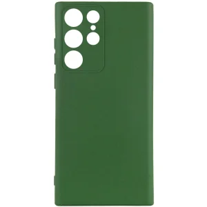 Колір: Зелений - Чохол Silicone Cover Ummi Lakshmi Full Camera (AA) для Samsung Galaxy S25 Ultra Dark Green
