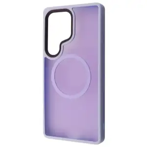 Цвет: Фиолетовый - Чехол WAVE Matte Insane Case with Magnetic Ring Samsung Galaxy S25 Ultra Light Purple