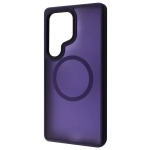Колір: Фіолетовий - Чохол WAVE Matte Insane Case with Magnetic Ring Samsung Galaxy S25 Ultra Deep Purple