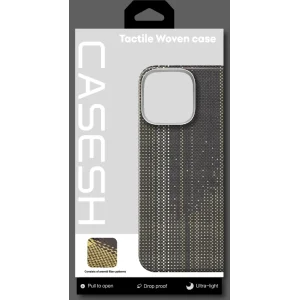 Чохол CaseSH Tactile Woven Magnetic Metal Frame S34 для Apple iPhone 17