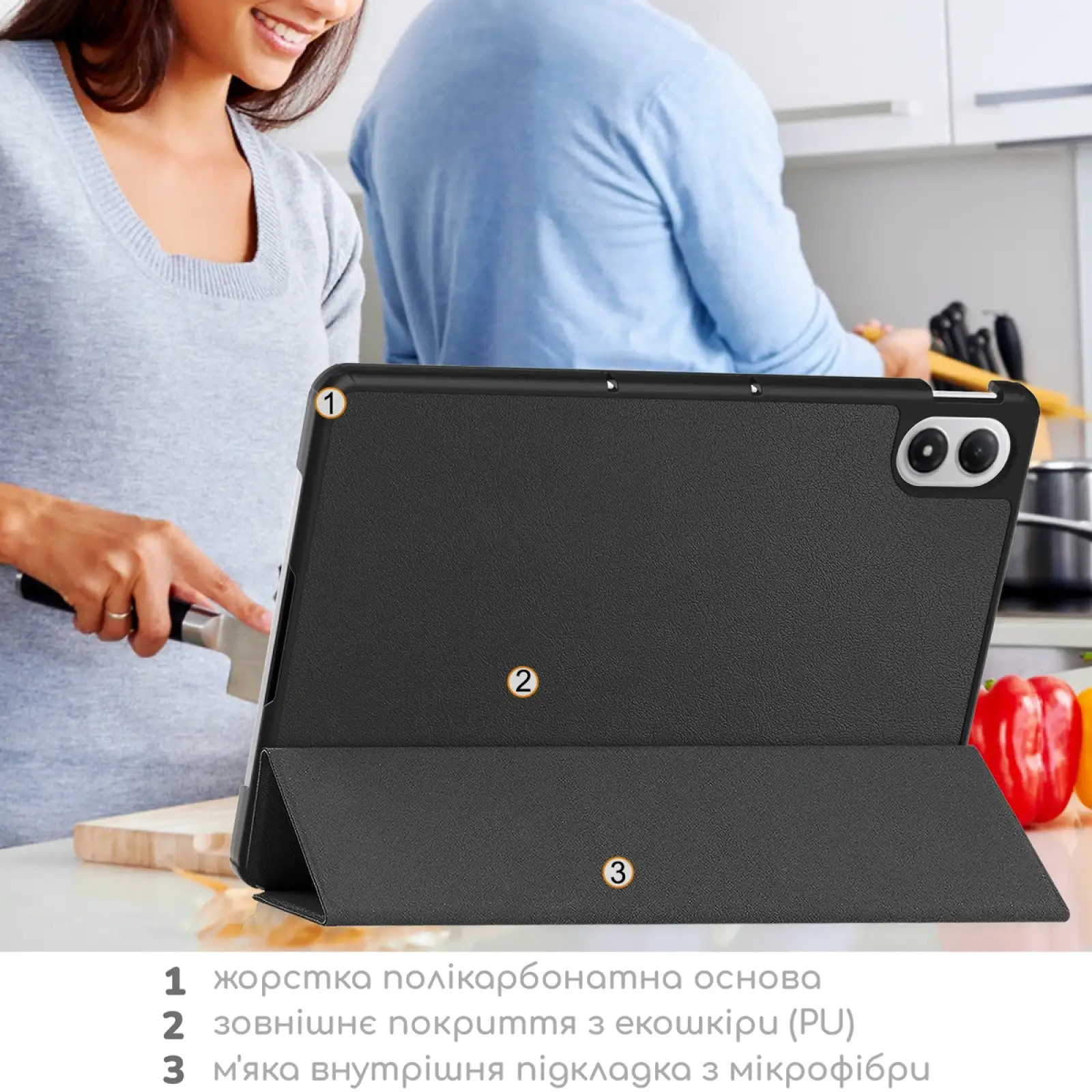 Чохол Zarmans Book Cover для Xiaomi Redmi Pad 2 Pro 12,1