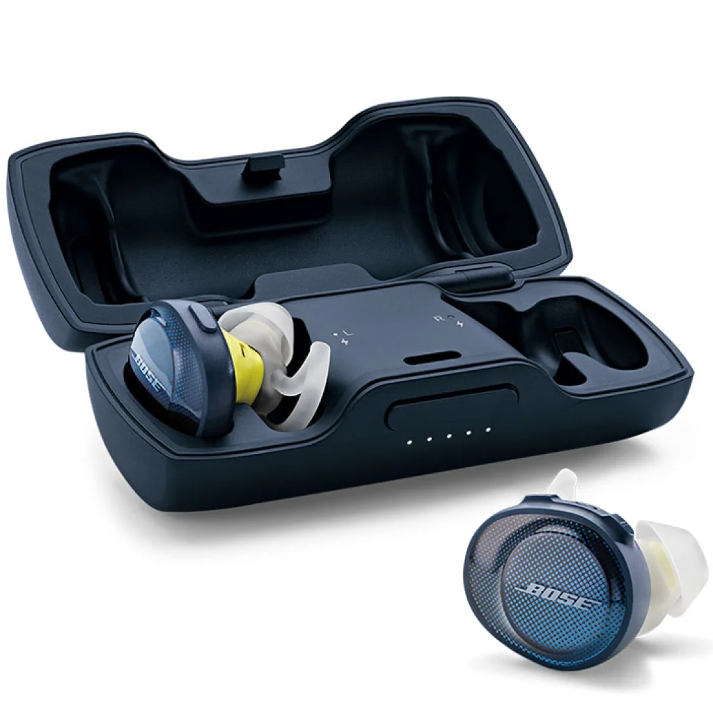 Беспроводные TWS наушники Bose SoundSport Free Wireless Navy/Citron