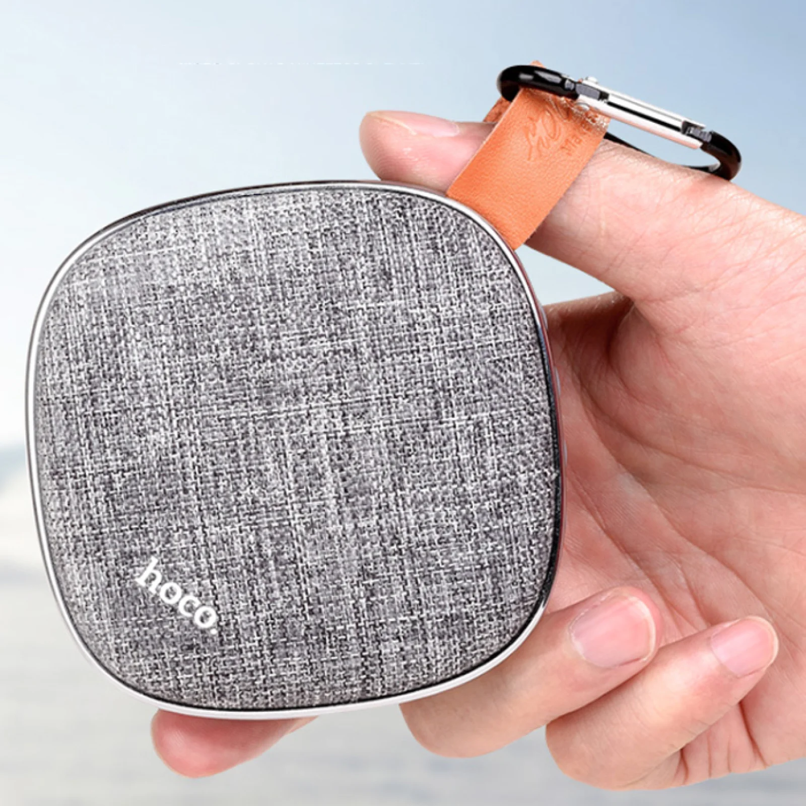 Портативная колонка HOCO BS9 Bluetooth Speaker Brown