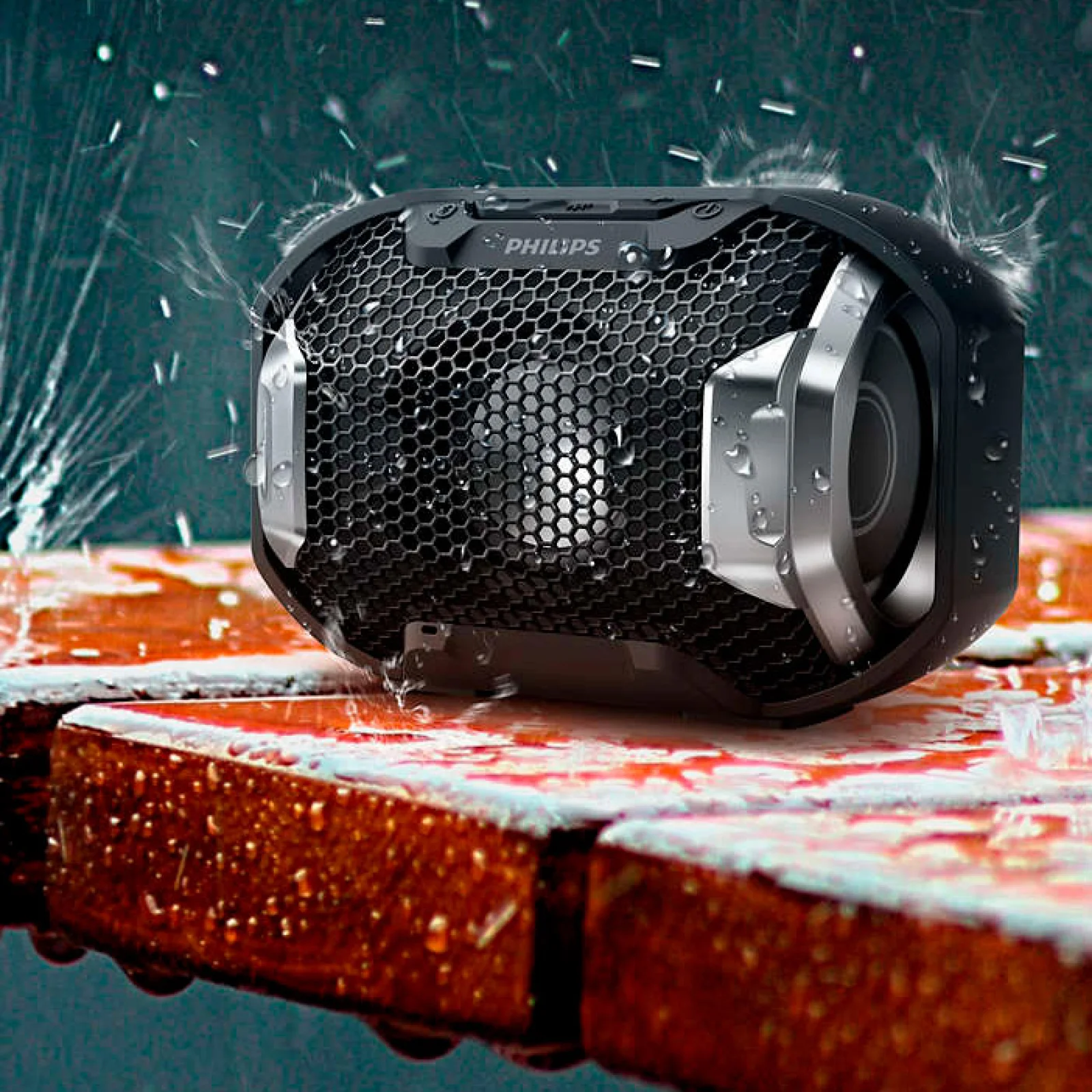 Портативная колонка Philips ShoqBox SB300B/00 Black