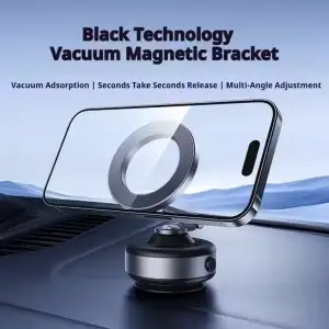 Автодержатель BONERUY X93/X94 Vacuum Suction Magnetic Bracket черный