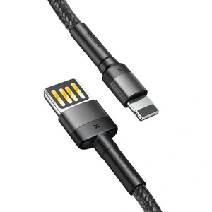 Кабель Baseus Cafule Lightning Special Edition 2.4A (1m) Grey (CALKLF-GG1)