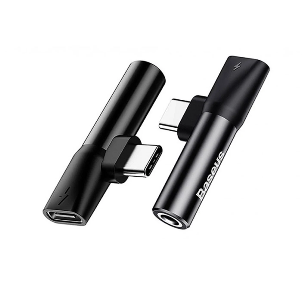 Переходник Adapter Baseus L41 Type-C Male to 3.5mm+Type-C Female (CATL41-01)