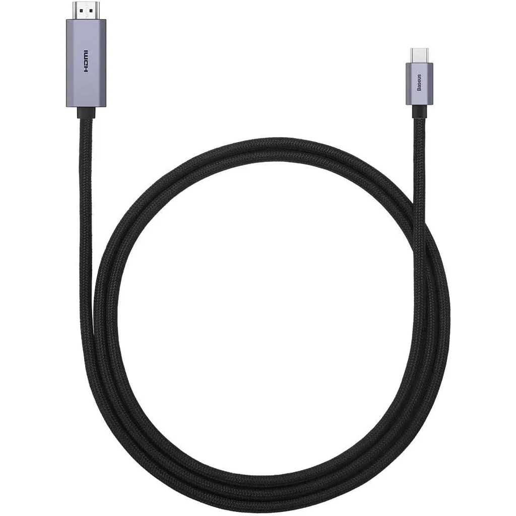 Кабель Baseus High Definition Series Type-C to HDMI 4K (1m) Black (WKGQ010001)