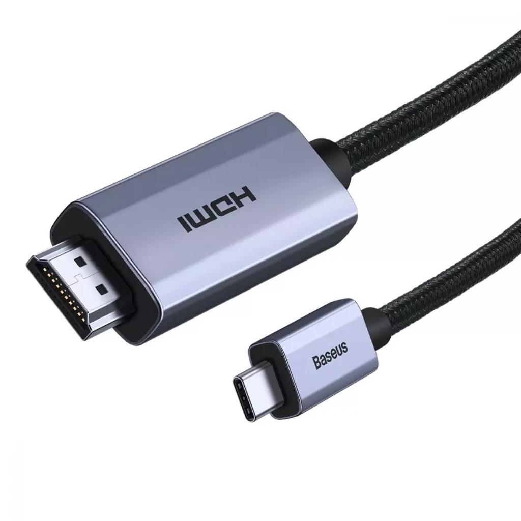 Кабель Baseus High Definition Series Type-C to HDMI 4K (1m) Black (WKGQ010001)