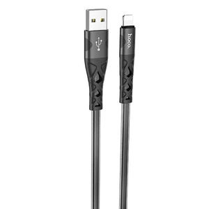 Кабель Hoco U105 Treasure USB to Lightning 1.2m Black