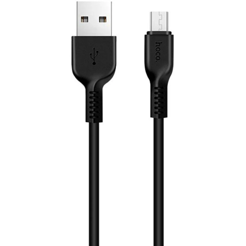 Кабель Hoco X20 Flash USB to MicroUSB 1m Black