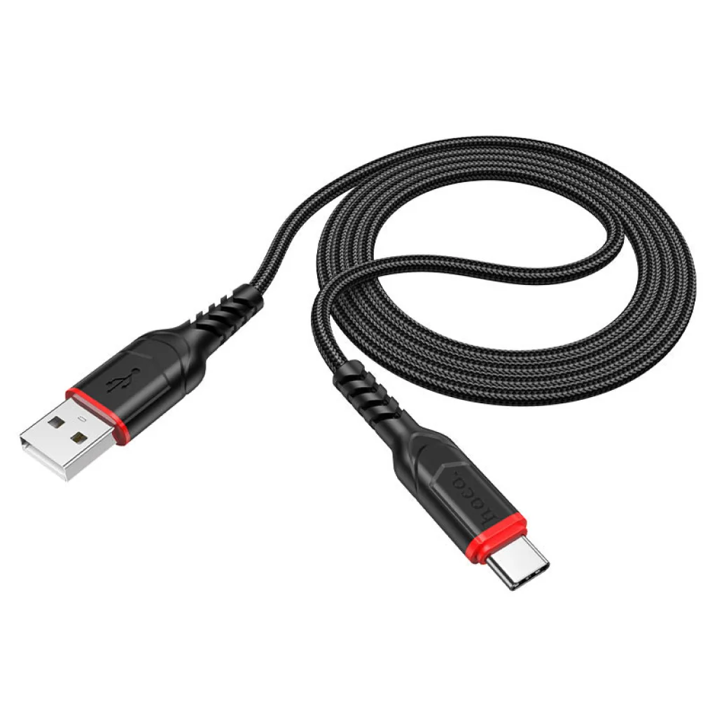 Кабель Hoco X59 Victory USB to Type-C 1m Black
