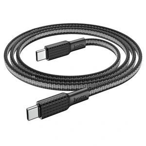 Кабель Hoco X69 Jaeger 60W Type-C to Type-C 1m Black