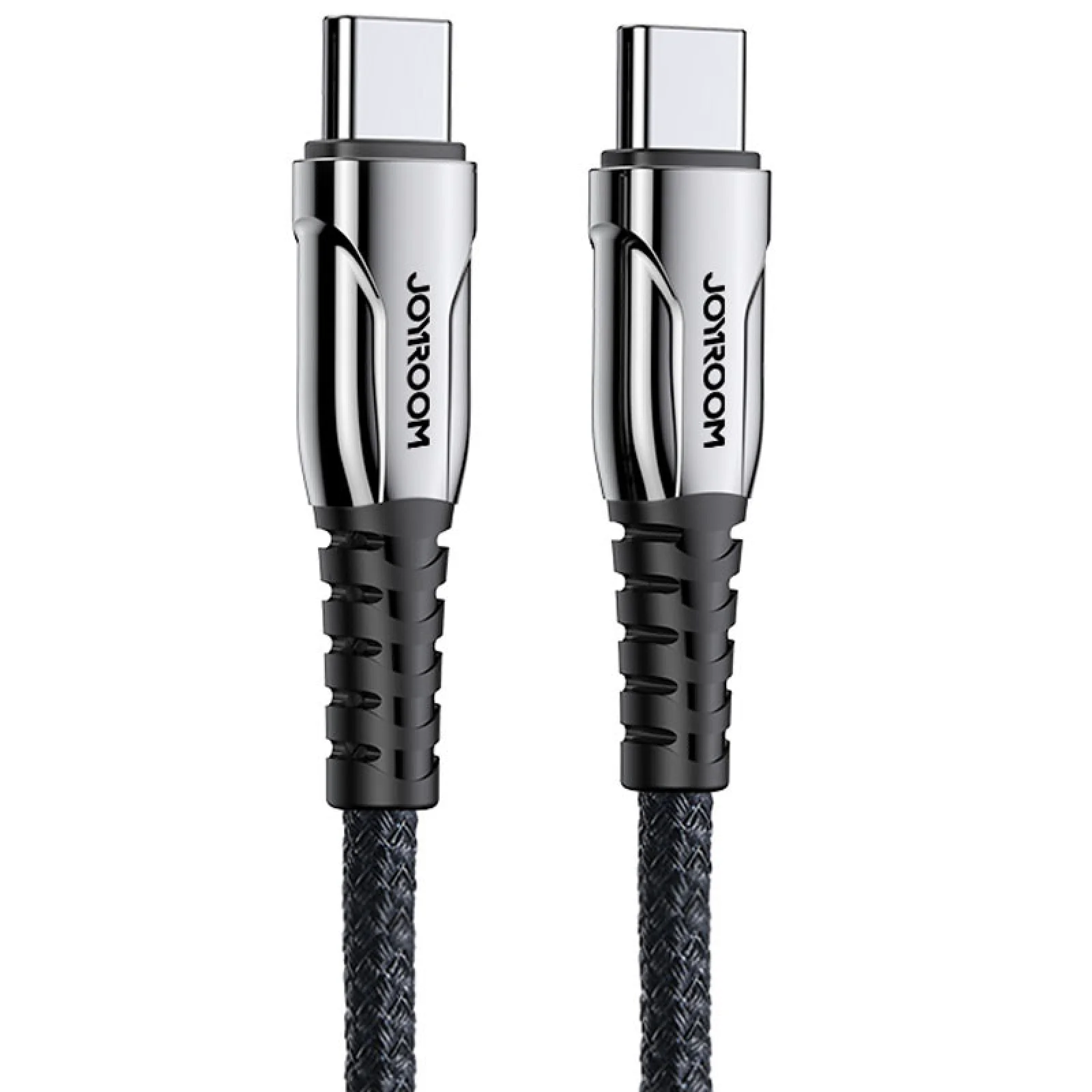 Кабель Joyroom S-1230K1 Type-C to Type-C 60W 1.2m Black